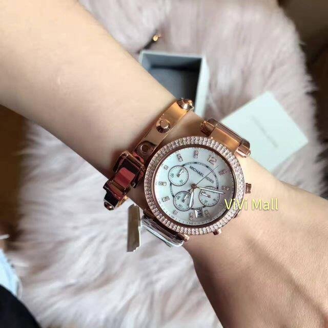 『Marc Jacobs旗艦店』Michael Kors⌚正品實拍｜美國代購｜MK｜MK兩件式手錶手環限量套裝組