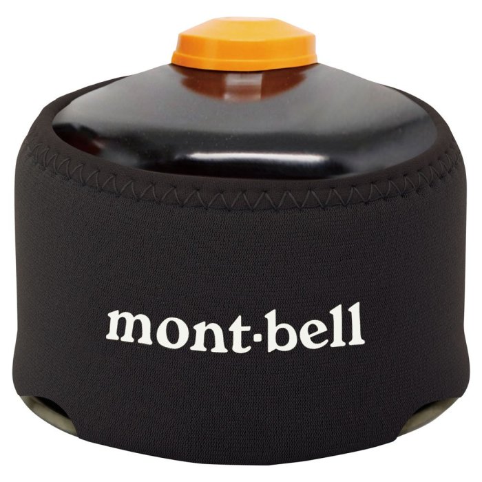 【mont-bell】1124960 BK 黑 Gas Canister Sock 250 瓦斯罐保護套