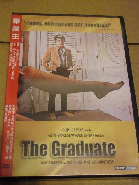 The Graduate畢業生 Mike Nichols(鳥籠 偷情 蓋視奇才)導 達斯汀霍夫曼安妮班克勞馥 全新巨圖版