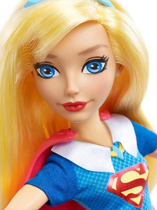 Ken & Barbie #DLT63 _ DC 動畫卡通系列 _ 2016 超級英雄女孩芭比娃娃 - 女超人