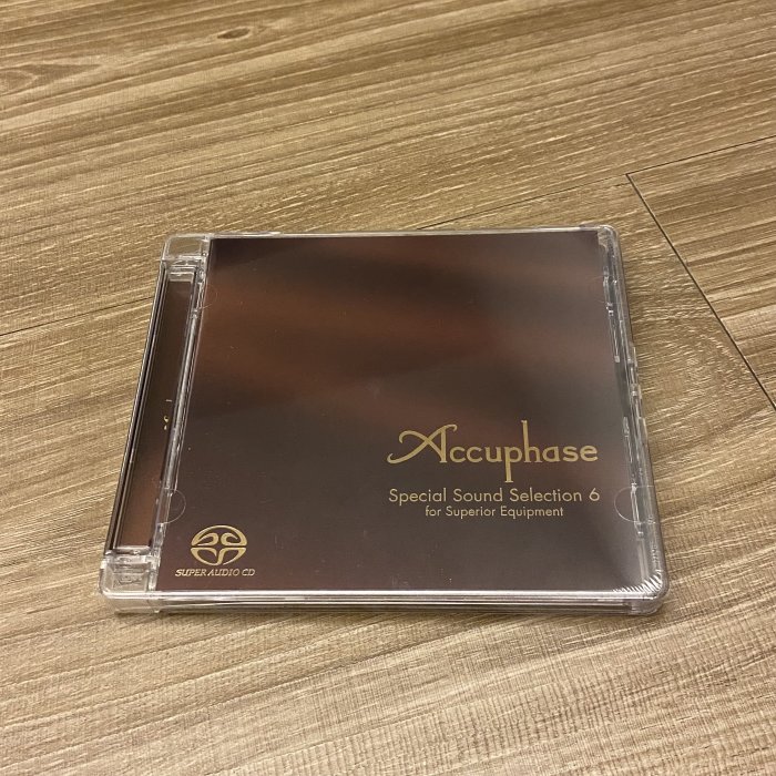 現貨 Accuphase Special Sound Selection Vol.6 (SACD)