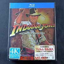 [藍光BD] - 印第安納瓊斯 1 - 4 經典套裝 Indiana Jones 五碟4K2K超清版 - 哈里遜福特