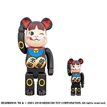 【日貨代購CITY】BE@RBRICK PEKO 400% 庫柏力克熊 不二家 牛奶妹 公仔 招財貓 現貨