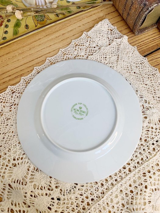（清倉）日本Momoyama桃山制瓷花卉浮雕餐盤，浮雕描金餐