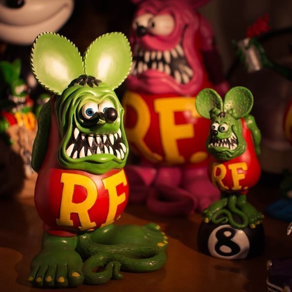 (I LOVE 樂多) Rat Fink Standing Statue RF 老鼠芬克 站立公仔