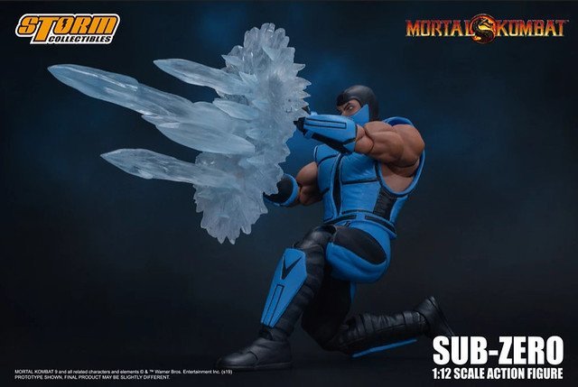 全新 Storm Toys 1/12 真人快打 魔宮帝國 Mortal Kombat 絕對零度 Sub-Zero