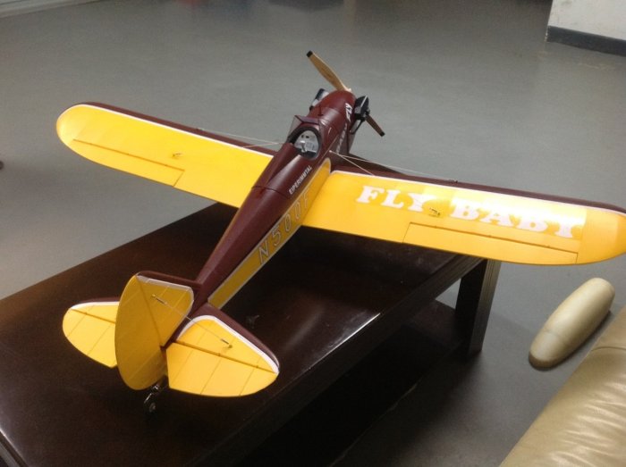 新品限定品Taft-Hobby 1.4M Fly Baby Yellow PNP Version　新品未組立品 組立キット（電動）