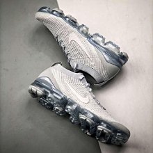 Nike Air VaporMax Flyknit 3.0 白灰冰藍 經典 氣墊 慢跑鞋 AJ6900-102 男鞋