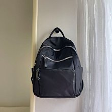JC Shop【二色】韓國熱銷-百搭防水尼龍背包 雙肩包 後背包