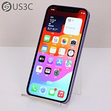 【US3C-高雄店】【一元起標】台灣公司貨 Apple iPhone 12 mini 64G 紫色 5.4吋 A14仿生晶片 臉部辨識 支援無線充電