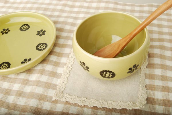 艾苗小屋-日本製 SHINA CASA 原創北歐風格手工彩繪下午茶盤組