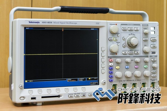 【阡鋒科技專業二手儀器】太克 Tektronix MSO 4034 350MHz, 2.5GS/s 4+16ch.示波器