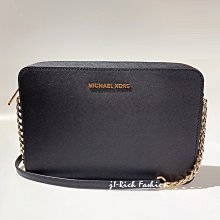 Michael Kors 黑色 防刮皮革方形斜背包 / 附提袋 #35T8GTTC9L