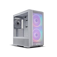 小白的生活工場*聯力 216 ARGB ATX／Mini-ITX 玻璃透側機殼／機箱(白色)  (含前濾網版本)