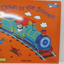 【書寶二手書T1／少年童書_EV2】Down by the station_illustrated by Jess Stockham