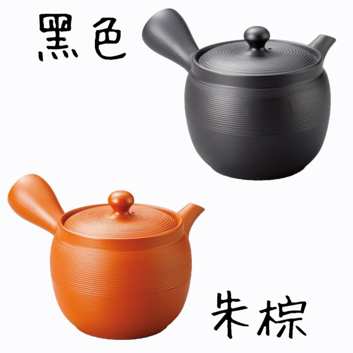 【用與美】日本常滑燒 富仙作 手把陶瓷茶壺 急須壺 四件組 可混搭