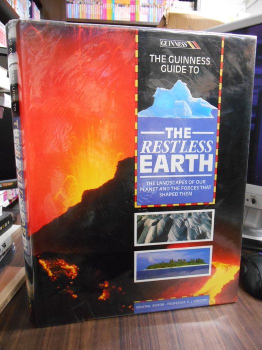 天母二手書店**	The Guinness Guide to the Restless Earth (英語)16開精裝彩