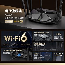 小白的生活工場*水星 MR90X AX6000 無線雙頻 WiFi 6 路由器