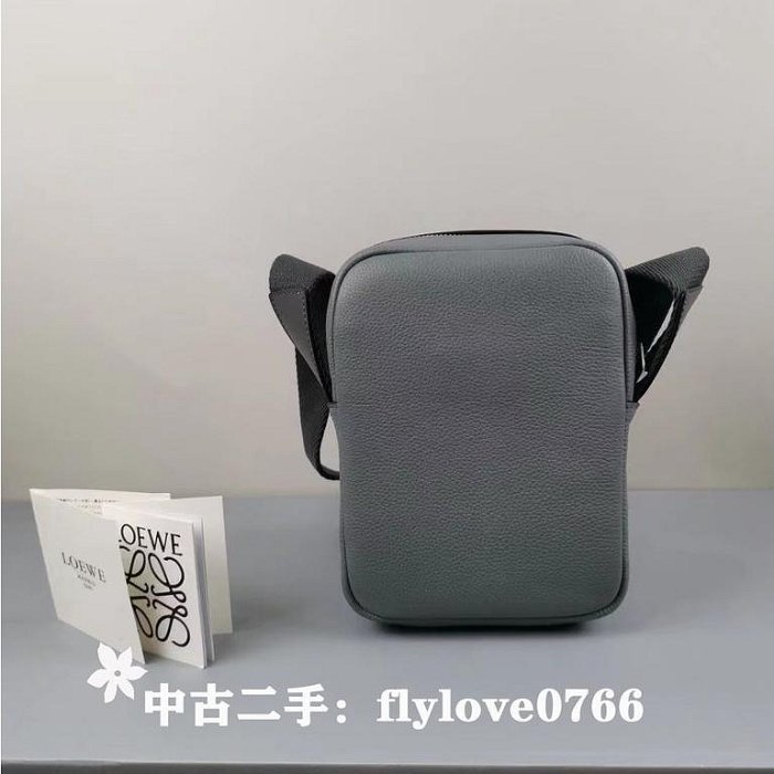 中古二手LOEWE Military Crossbody 超小號男士郵差包/斜跨包 A7375