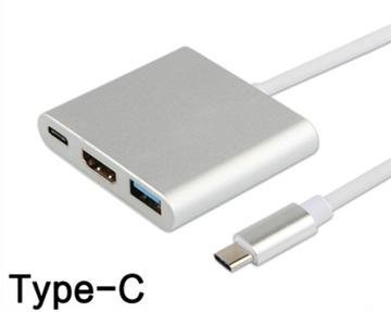 小白的生活工場*ATake Type-C/USB/HDMI轉接器 (ATC-3in1H)