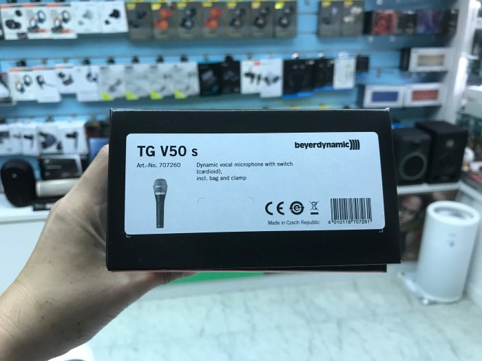 禾豐音響 公司貨保固2年 德國 beyerdynamic TG V50 s 動圈麥克風 超越BETA58 SM58