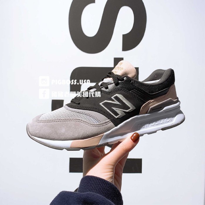 【豬豬老闆】NEW BALANCE 997H  復古 麂皮 韓系 慢跑鞋 女鞋 白CW997HAN 黑CW997HAL