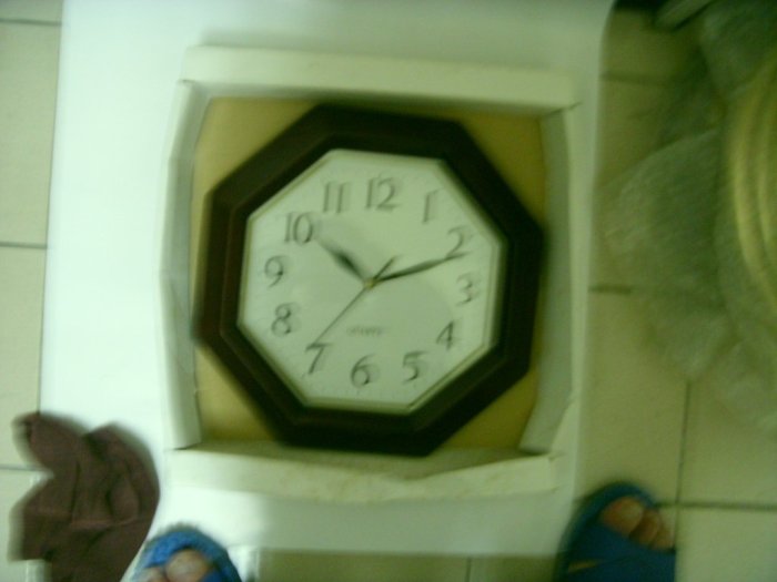【Timezone Shop】  11.75吋 木頭八卦鐘/八角鐘/時鐘