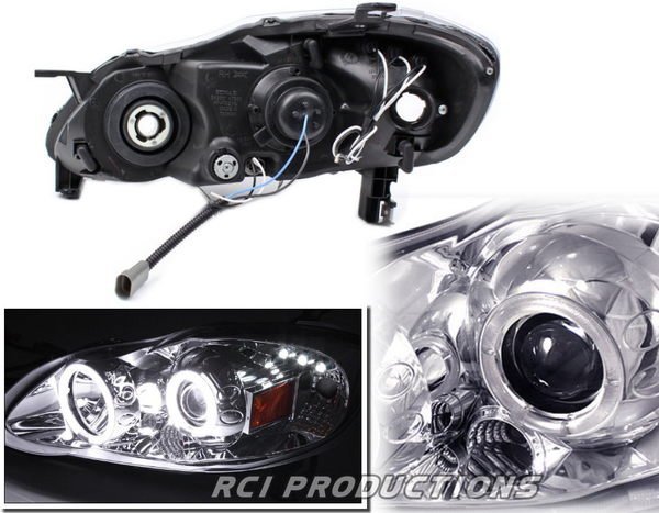 RCI HID LED專賣店 SONAR 秀山 TOYOTA ALTIS 2002-2007 /晶鑽/燻黑 光圈魚眼大燈