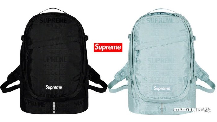 超搶手】全新正品2019 SS 春夏Supreme backpack 46代46TH 滿版