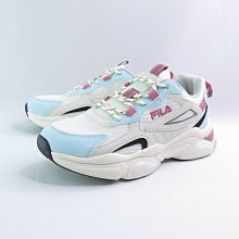 FILA 5J306Y132 Gothic 復古運動鞋 休閒鞋 防臭抗菌鞋墊 白x粉藍【iSport愛運動】