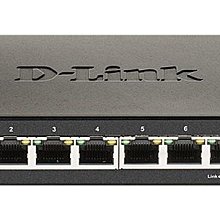 D-Link DGS-1100-08 V2 8埠 Layer 2 Gigabit 簡易網管型交換器【風和網通】