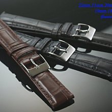 【時間探索】進口純正鱷魚皮高級錶帶 ( 22mm.21mm.20mm.19mm.18mm)