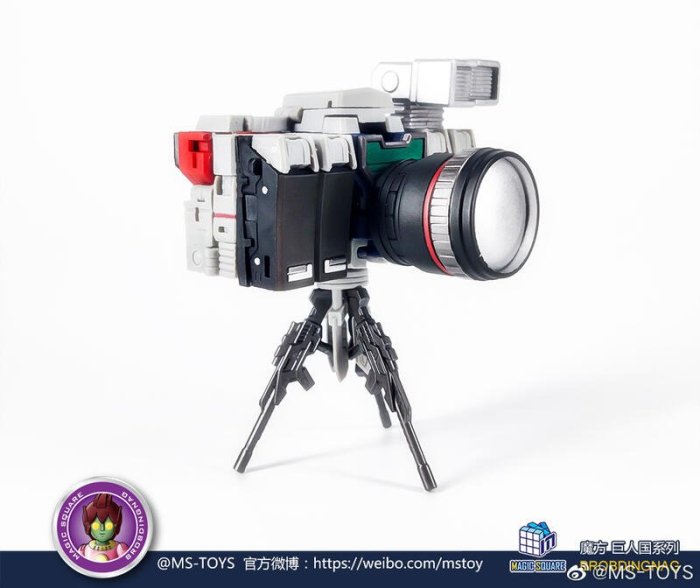 【全新現貨】魔方 相機三兄弟 玩具配色 MS-TOYS MS-B29D 照相機小隊 攝像頭 Video Team 小比例