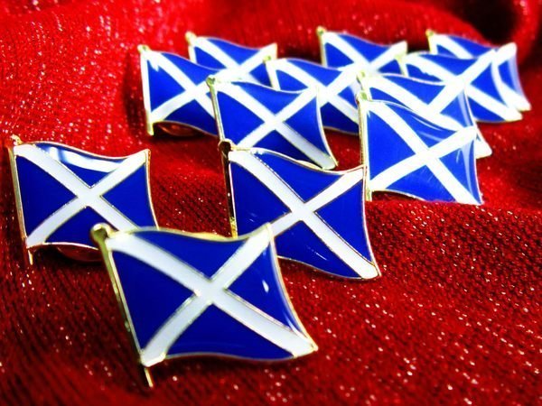 【國旗徽章達人】蘇格蘭國旗徽章/國家/胸章/別針/胸針/Scotland/超過50國圖案可選