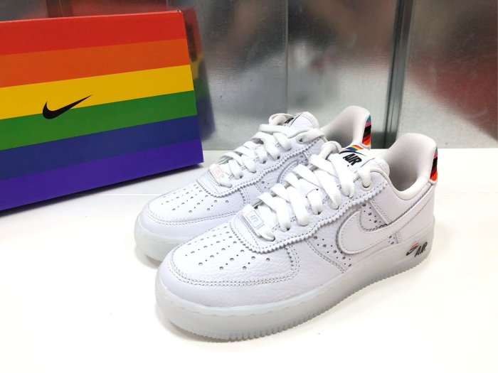 Nike Air Force 1 Betrue 2020 CV0258-100 彩虹全新現貨22.5-23.5cm 小