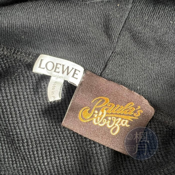 BRAND楓月 LOEWE 黑PAULA'S帽T #L 衛衣 優質純棉精心製造 精品服飾 保暖 搭配