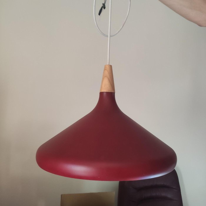 紅色 吊燈  餐廳燈  現代北歐風 ikea Chandelier pendant light