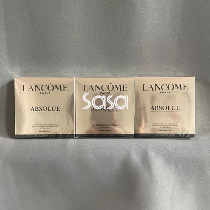 【莉莉精品】 LANCOME 蘭蔻 絕對完美玫瑰氣墊粉餅 SPF50+/ PA+++ P100 PO110 O130