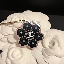 喬瑟芬【CHANEL】現貨~2016春夏 黑/粉 CC Logo A89180 蕾絲+Mini珍珠 項鍊