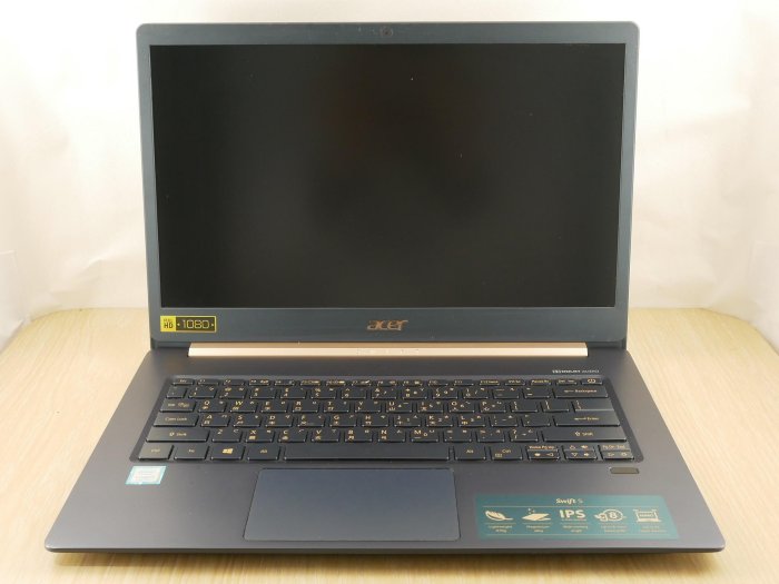 X71 UZ3C二手筆電 ACER SF514-52 i5八代八核3.4G/8G/固態256G/14吋輕薄1KG背光鍵盤