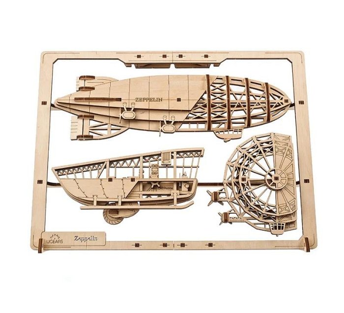 Ugears fLU2.5ҫ JtC Zeppelin DIY WOODEN MODEL