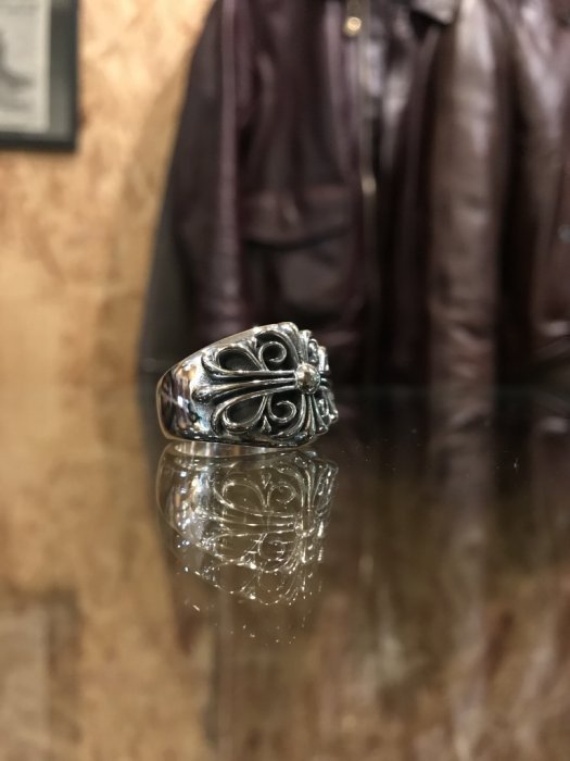 造夢師 手工訂製【Chrome Hearts】CH 克羅心 Keeper 十字架花紋 925純銀 戒指