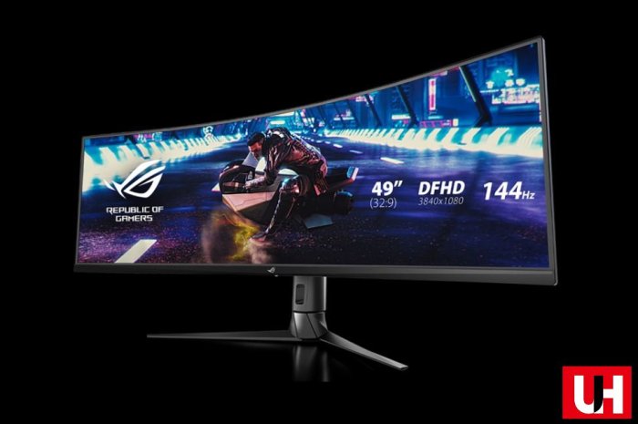 【UH 3C】ASUS 華碩 ROG Strix XG49-VQ 曲面電競顯示器 49吋 螢幕 內建喇叭