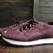 CA 德國運動品牌 PUMA 女款 深紅 休閒運動鞋 UK 4.5號 一元起標無底價P976