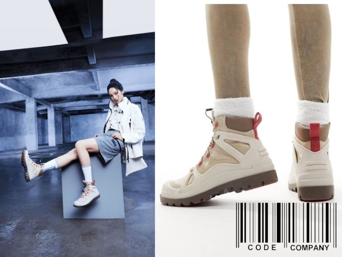 =CodE= PALLADIUM PAMPA LITE+ CAGE WP+ 防水輕量軍靴(黑灰白卡其) 98845 女