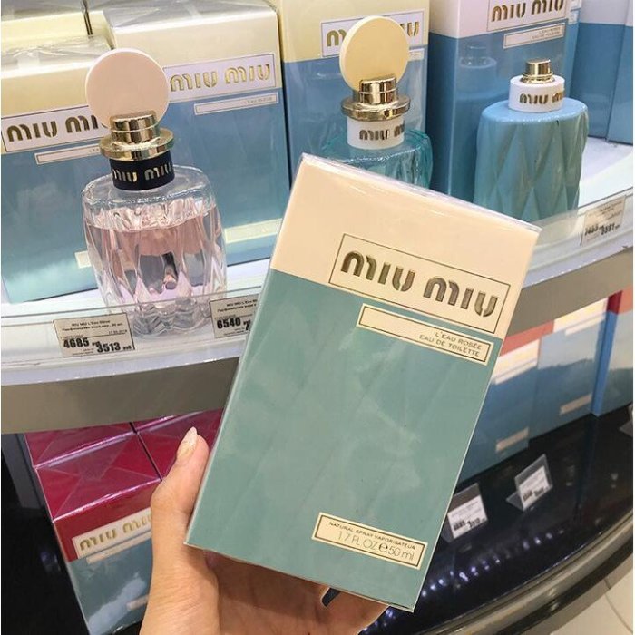 買一送一 Miu Miu 繆繆 香水 女性香水同名之水 粉色嬉遊 女性 淡香水淡香精EDP 100ml