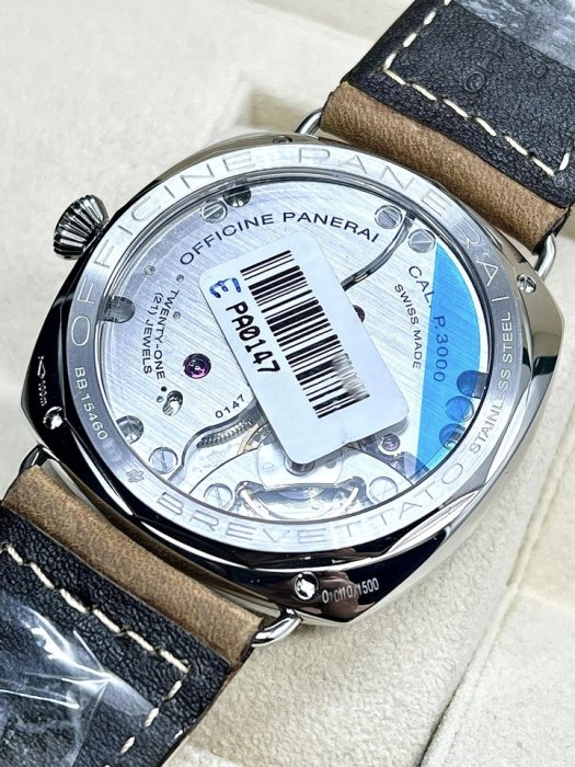重序名錶未使用新品PANERAI 沛納海RADIOMIR PAM425 S.L.C.魚雷浮雕3日