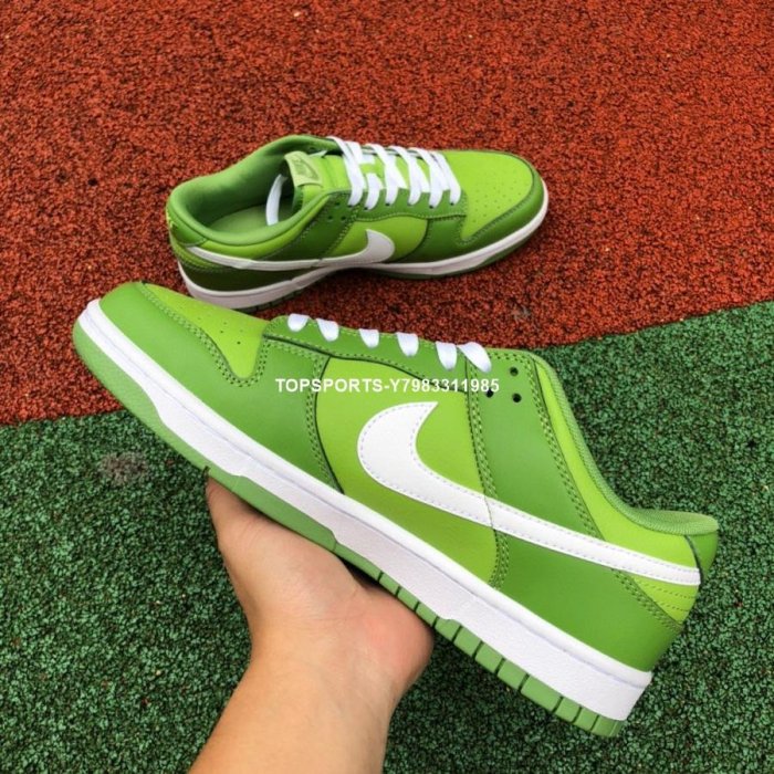 Nike Dunk Low Retro  蘋果綠 綠白 森林 皮革 滑板鞋 DJ6188-300