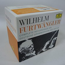 ◎MWM◎【二手CD*34+DVD*1】Wilhelm Furtwängler│Complete Recordings 歐版 有外厚紙盒 紙袋裝 片況皆佳