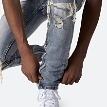 【日貨代購CITY】2018SS MNML M1 REPAIRED DENIM 破壞 丹寧 牛仔褲 淺藍 小賈斯汀 現貨